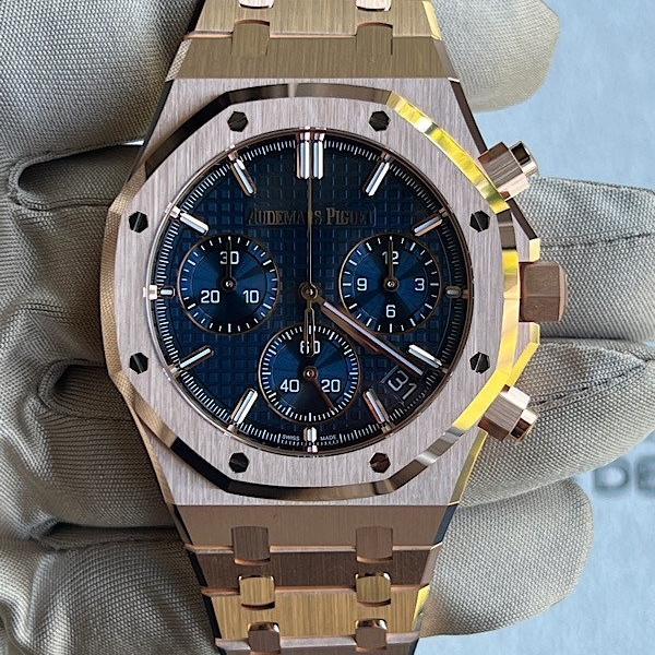Audemars Piguet  Royal Oak Chronograph Blue Dial