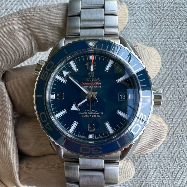 Omega Seamaster Planet Ocean Blue Dial